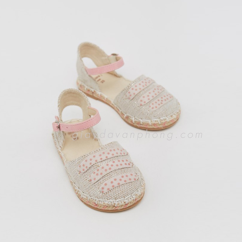 Xăng đan bé gái cói bít mũi xuất Âu Sale Off