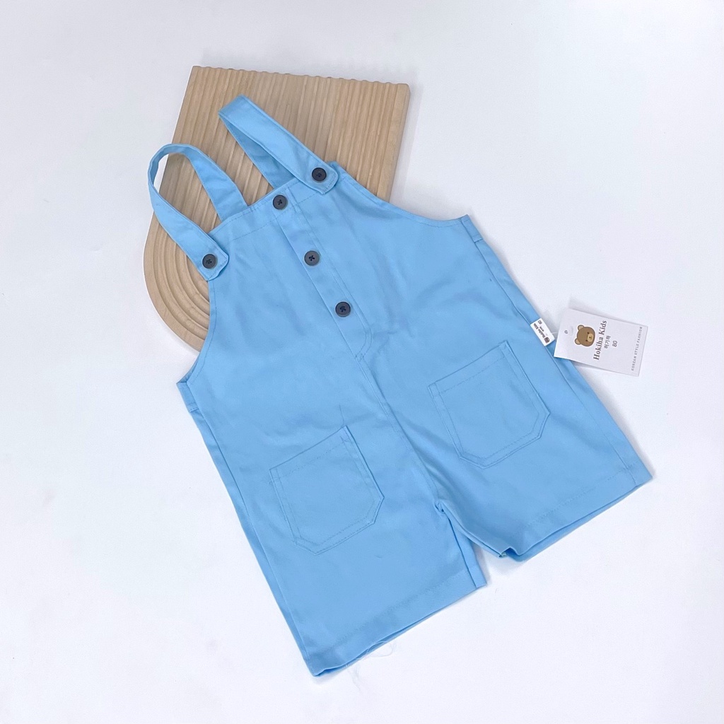 Yếm kaki mềm cho bé trai bé gái phong cách Hàn Quốc siêu xinh size 6-13kg TE305