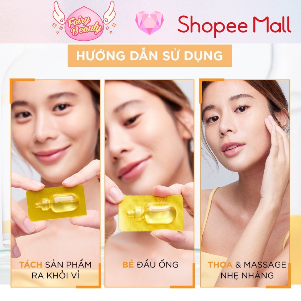 [GARNIER] Tinh Chất Vitamin C Cô Đặc Giúp Sáng Da & Mờ Thâm Hiệu Quả Bright Complete Ampoule Serum 1.5ml/12x1.5ml