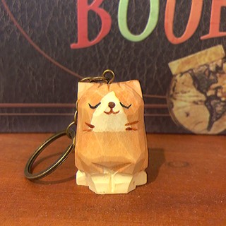 MÓC KHOÁ MÈO GỖ THỦ CÔNG
