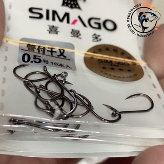 5 Gói Lưỡi Titanium Simago Không Ngạnh