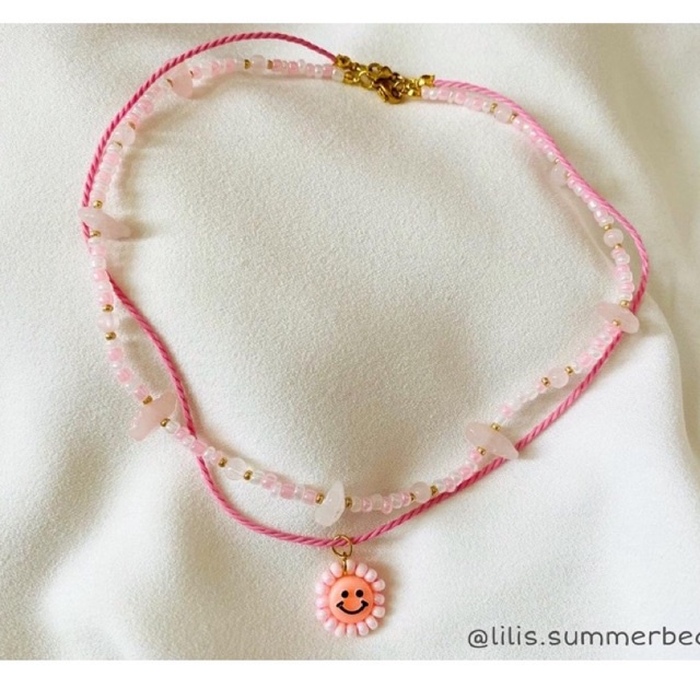 SET Vòng cổ handmade LILI MỘNG MƠ NECKLACE SET - LILI'S SUMMER BEADS