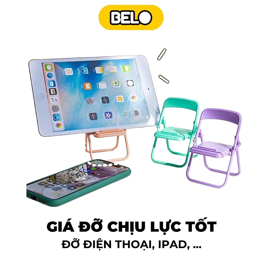 Giá đỡ điện thoại hình chiếc ghế nhiều màu sắc dễ thương – belo