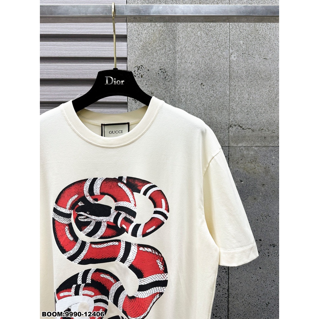 Áo Gucci In Rắn Hot Hit Cao Cấp - Full Size Nam,Nữ