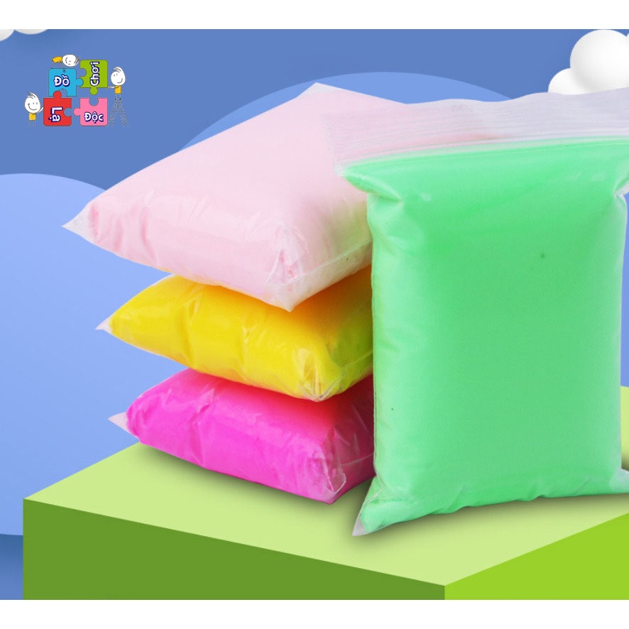Đất Sét Siêu Nhẹ Tự Khô 100g - Giá Sỉ, Đủ Màu Sắc An Toàn Cho Trẻ Em