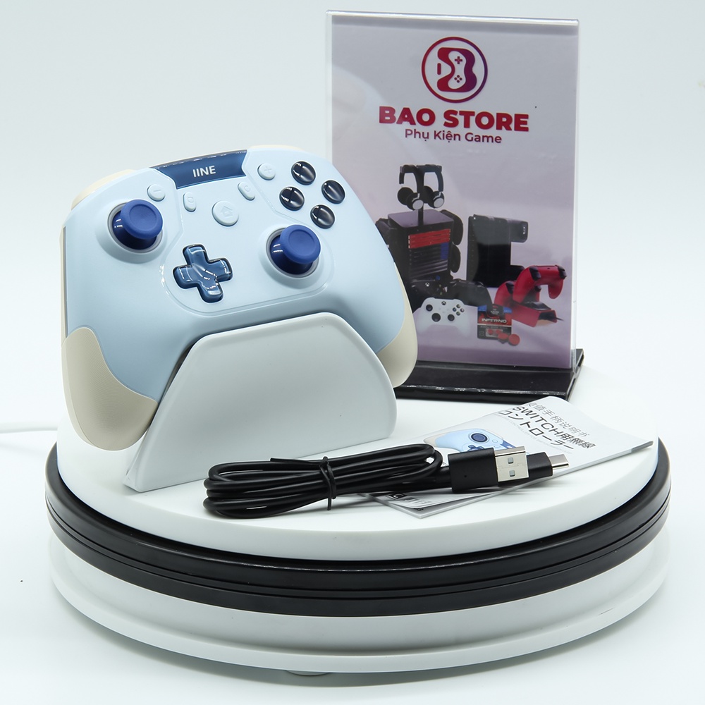 Tay Cầm chơi game chính hãng IINE Aurora cho Nintendo Switch Oled,V1,V2,Lite