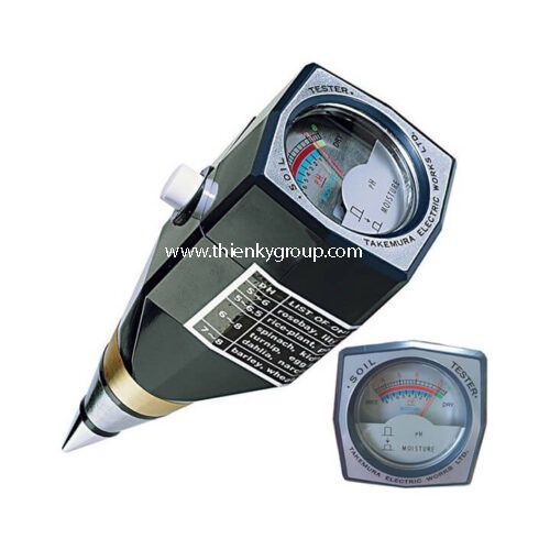 Máy đo pH & độ ẩm đất TAKEMURA DM15