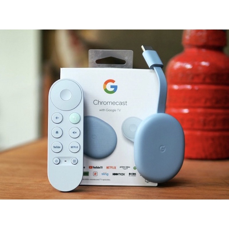 (BH 12 tháng) Google Chromecast TV Phiên Bản 4K, Chính Hãng Mới 100% Nguyên Seal