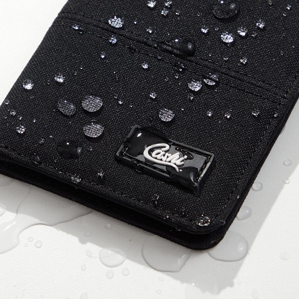 Ví vải gập đôi unisex CASHI Basic Wallet  - Đứng