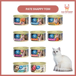 Mix 10 lon Pate Snappy Tom Premium dành cho mèo mọi lứa tuổi