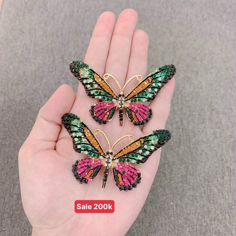 Charm Mix Dép Bươm' Cánh Dài Phụ Kiện Dép HVN