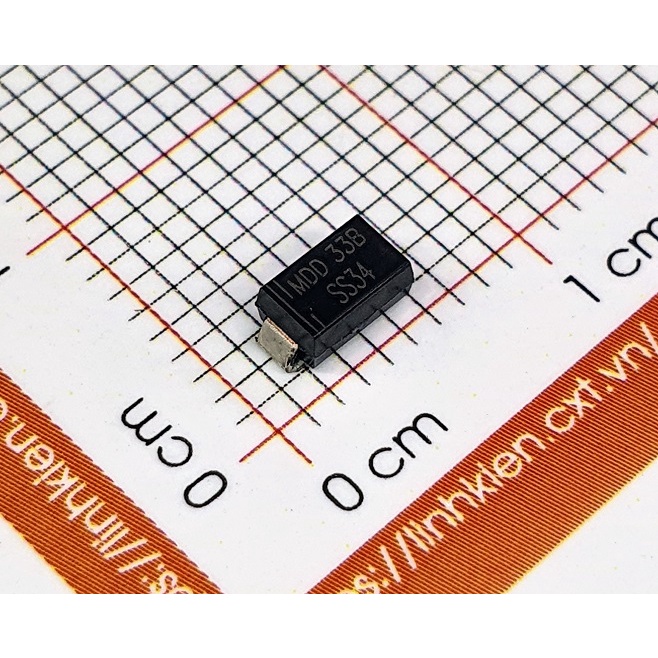 SS34 Diode Schottky 3A 40V SMA (DO-214AC) (10c)
