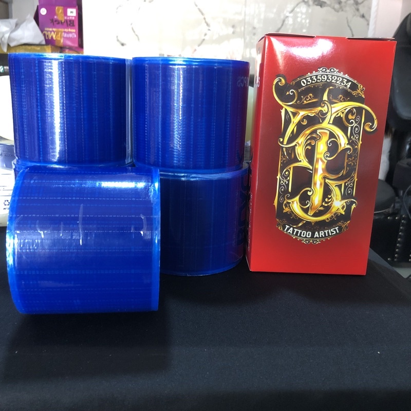 cuộn bọc máy xăm BLue Film