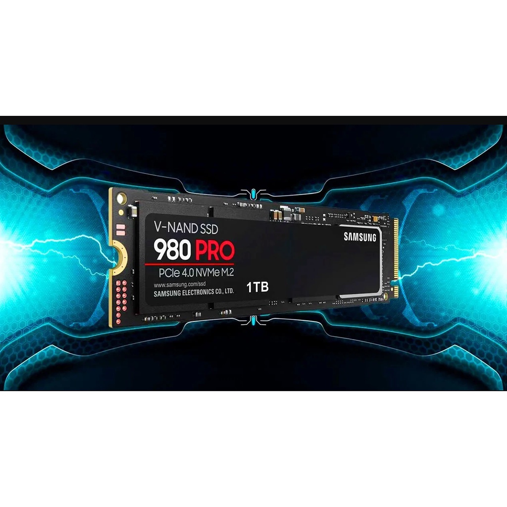 Ổ Cứng Gắn Trong SSD Samsung 980 PRO PCIe Gen 4.0 x4 NVMe V-NAND M.2 2280 500GB 1TB 2TB - Hàng Chính Hãng - BH 5 Năm