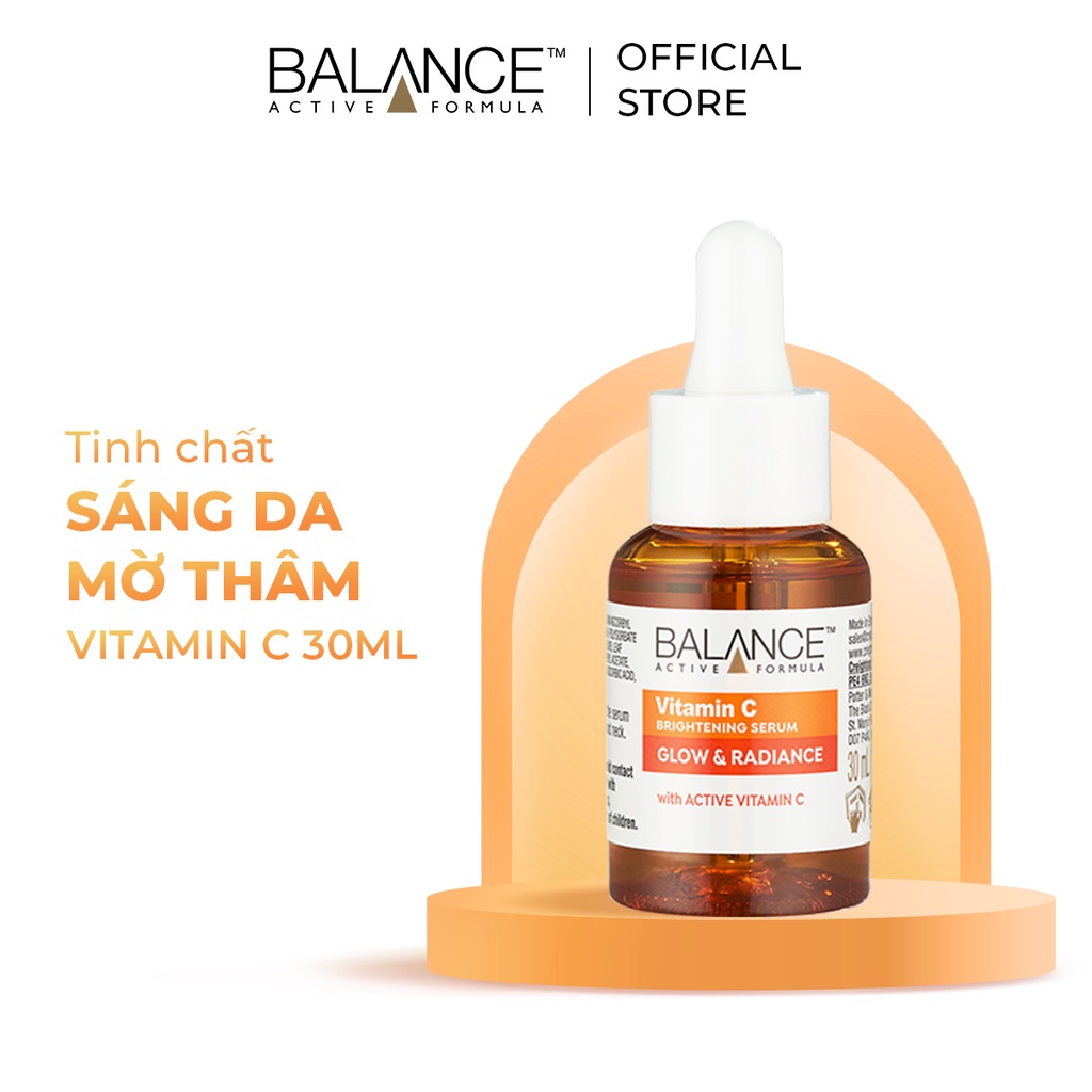 Serum Sáng Da, Mờ Thâm Balance Active Formula Vitamin C Brightening 30ml