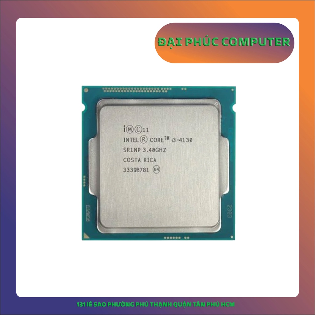CPU intel Core i3 4130, I3-4150, I3-4160, I3-4170, I3-4330 Socket LGA1150 Bảo hành 1 tháng