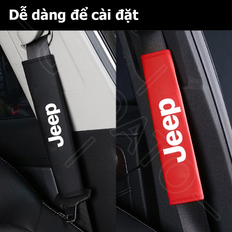 GTIOATO Da DâY Đai An ToàN Ô Tô CàI DâY An ToàN Ô Tô BọC DâY An ToàN Xe HơI Phụ KiệN Ô Tô Trang Trí Oto Phụ KiệN BêN Trong Ô Tô Cho Jeep Wrangler Cherokee Gladiator RAM TRX 150