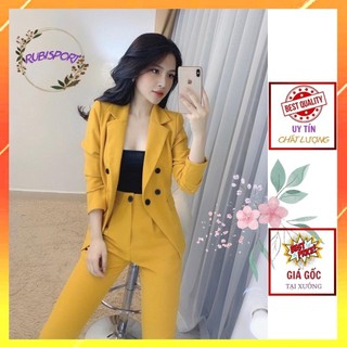 Sét vest công sở , thời trang phù hợp cho 4 mùa. lên fom dáng đẹp.