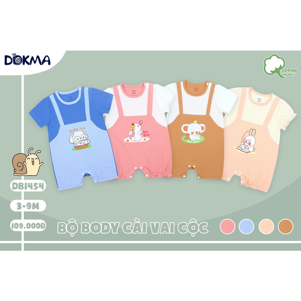 Bộ Body cài vai cộc Dokma DB1454