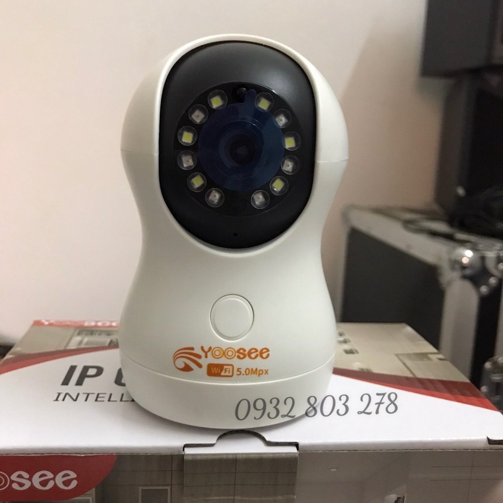 Camera IP Wifi Trong Nhà Yoosee YS12 Full HD 1080P Xoay 360 Độ - Hình ảnh sắc nét
