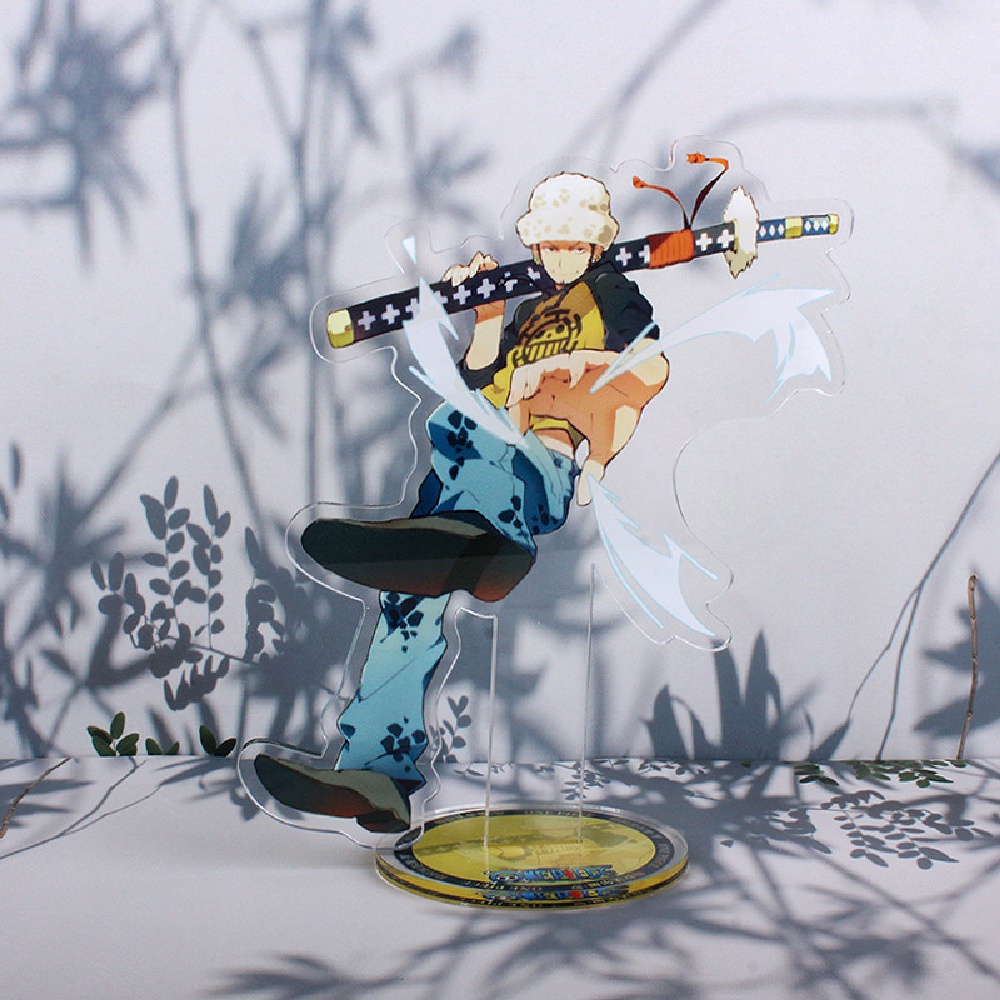 Mô hình One Piece - Tấm Mica 3D các nhân vật trong One piece để bàn cực đẹp