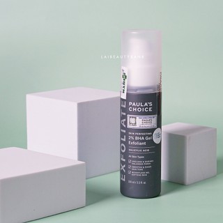 [BHA GEL 100ml] Tẩy da chết hóa học BHA giảm mụn ẩn, làm sạch sâu Paula's Choice Skin Perfecting 2% BHA Gel Exfoliant