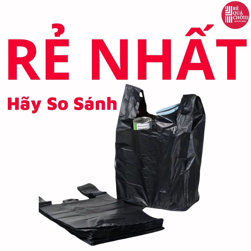 1kg túi bóng đen đựng rác,túi nilon đen đóng gói hàng chuyên sỉ tìm ctv, đại lý