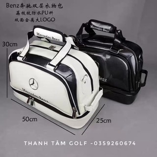Túi Golf đựng đồ Mercedes-Ben, Túi đựng đồ golf có ngăn đựng giày riêng biệt