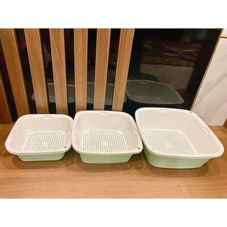 SET 3 BỘ THAU RỔ ECCO ĐA NĂNG