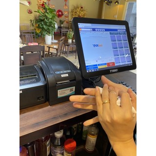 Máy pos bán hàng tysso ts1700 - bảo hành 12 tháng