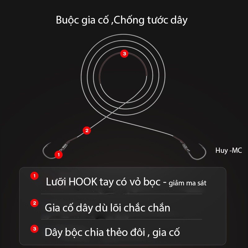 Thẻo đôi săn hàng buộc sẵn chính hãng MC