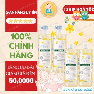 Sữa tắm gội bébé klorane pháp cho bé từ sơ sinh