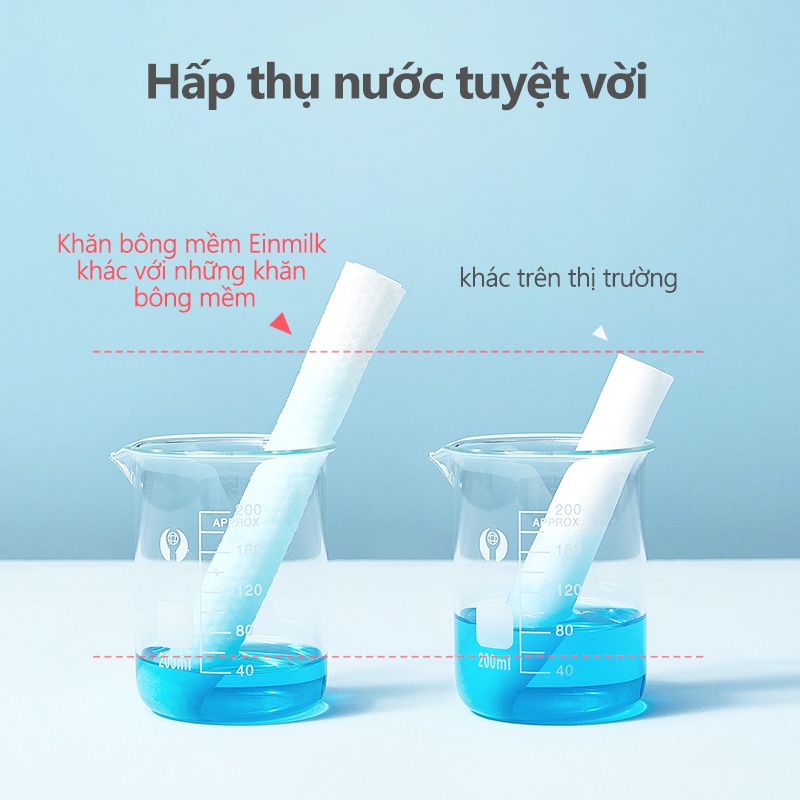 [Einmilk.ân ninh] khăn ướt  khô và ướt  2 trong 1 dành cho bé thương hiệu Einmilk đến từ Singapore CT6001