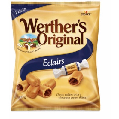 Kẹo Caramen mềm nhân kem socola Werthers 100g