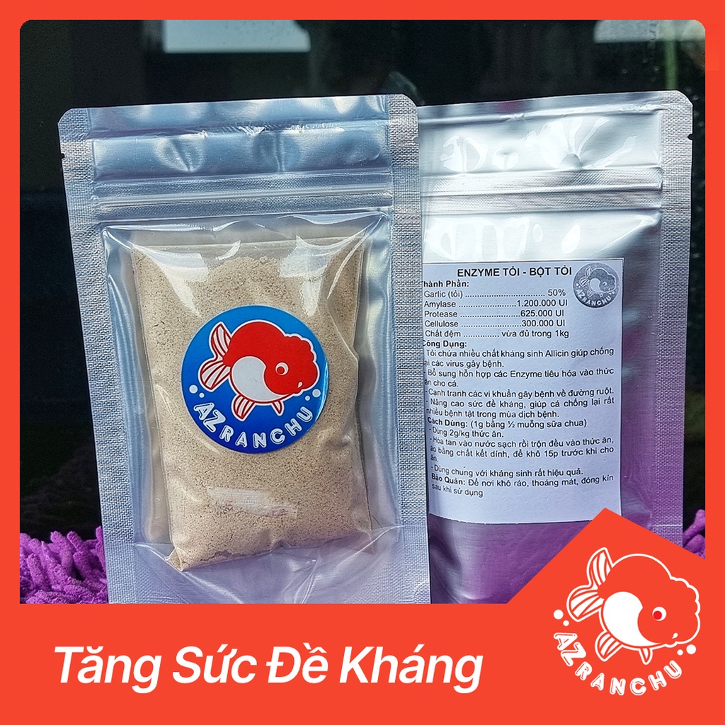 Bột tỏi - ENZYME Tỏi | Tăng đề kháng hỗ trợ tiêu hóa - AZRanchu