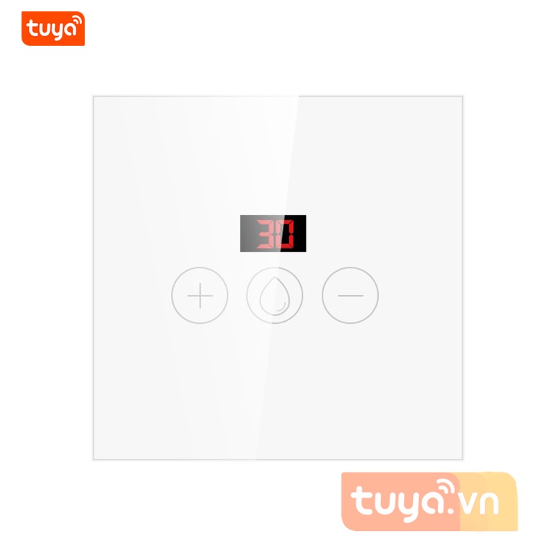 Công Tắc Wifi Bình Nóng Lạnh 20A Hẹn Giờ Tắt Hình Vuông Tuya FW5-EU