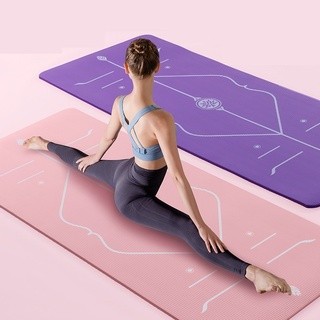 THANH LÝ -Thảm định tuyến, thảm tập yoga chuẩn NBR dày 10mm Chống trơn trượt