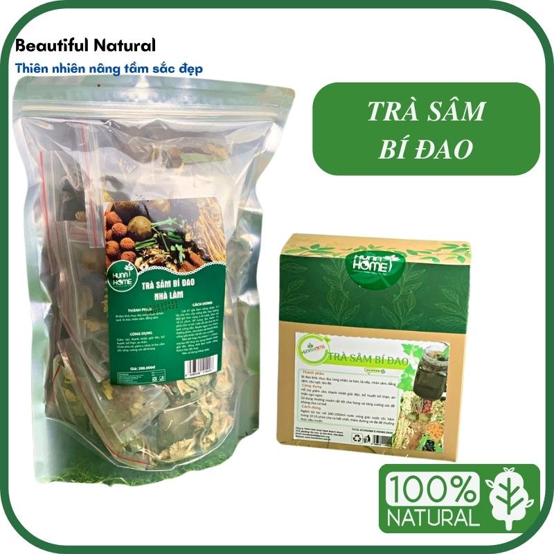 10 sét Trà Sâm Bí Đao quả là hán thanh nhiệt, mát gan giải độc, Chè sâm bí đao giải nhiệt