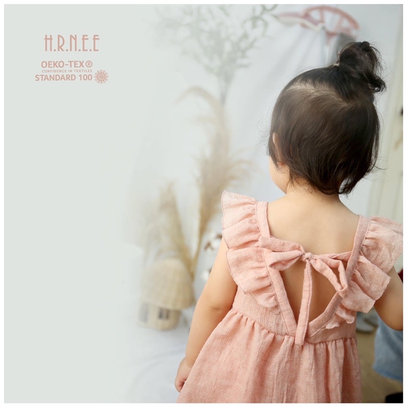 HRNEE - Váy cánh tiên + váy 2 dây đuôi cá kèm quần cho bé từ 6m -4y