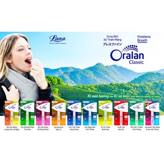 Xịt thơm miệng Lana Oralan Classic 8ml