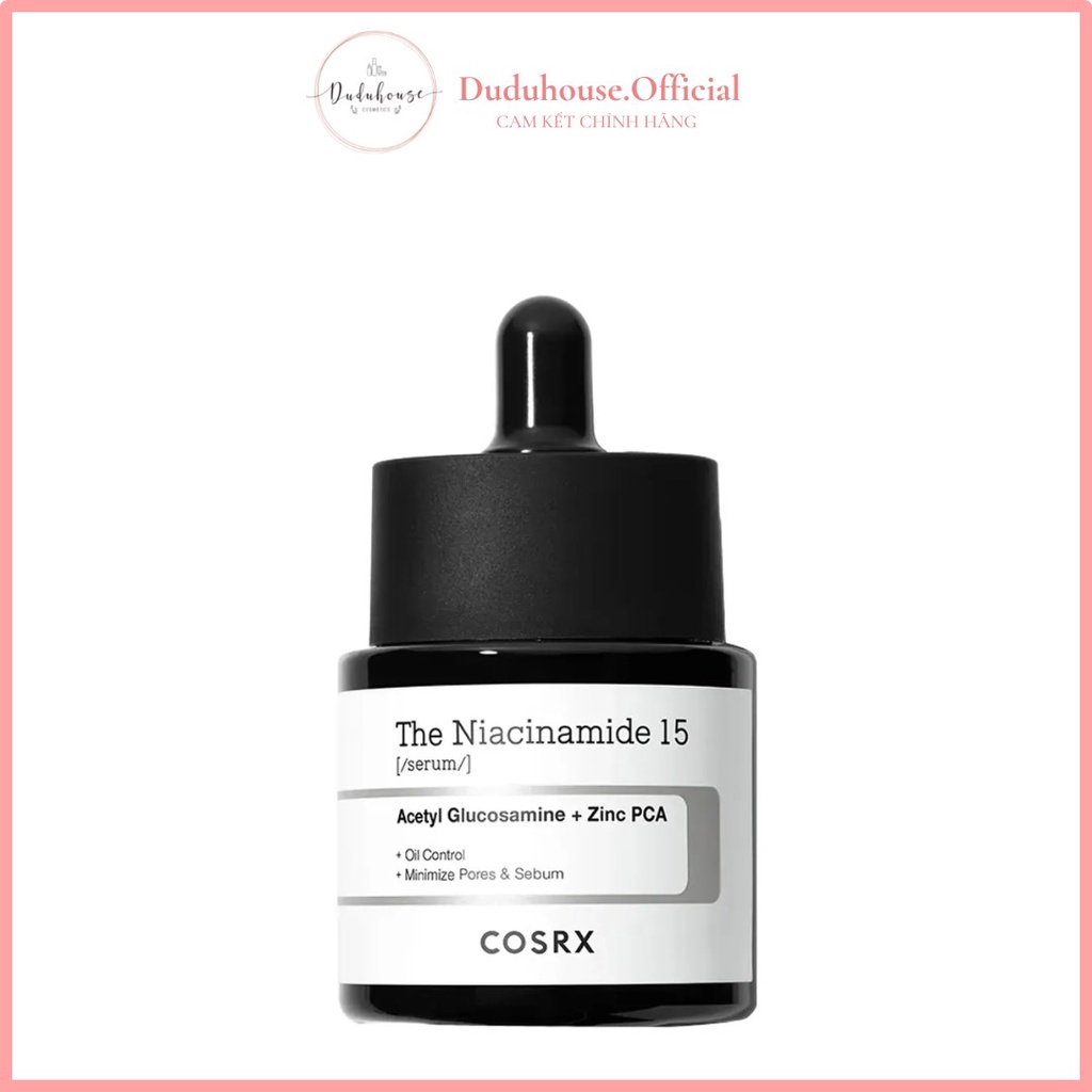 COSRX Niacinamide 15% - serum cải thiện toàn diện tình trạng da dầu mụn, vết thâm và lỗ chân lông to