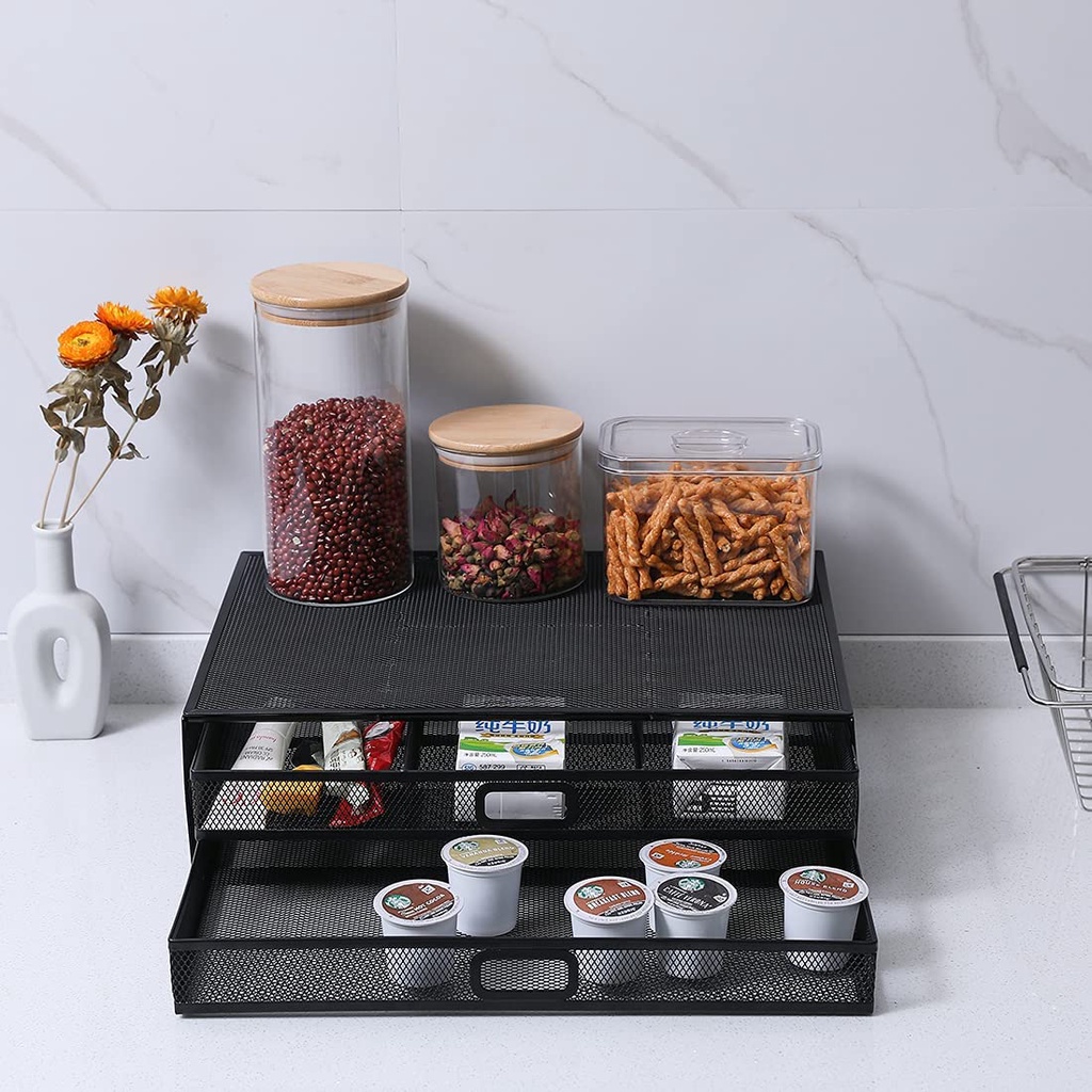 Bàn Kê Màn Hình Kiêm Hộc Tủ 2 Tầng 2in1 Thép Tản Nhiệt Máy Tính PERSONAL DESIGN 🖥🖥