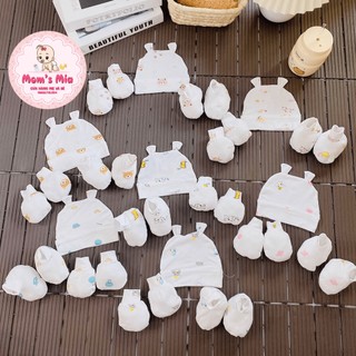 ✨✨Set nón bao tay chân petit cho bé ✨✨Mom's Mía