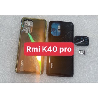 Vỏ thay thế điện thoại Redmi K40 pro có khay sim và kính camera sau