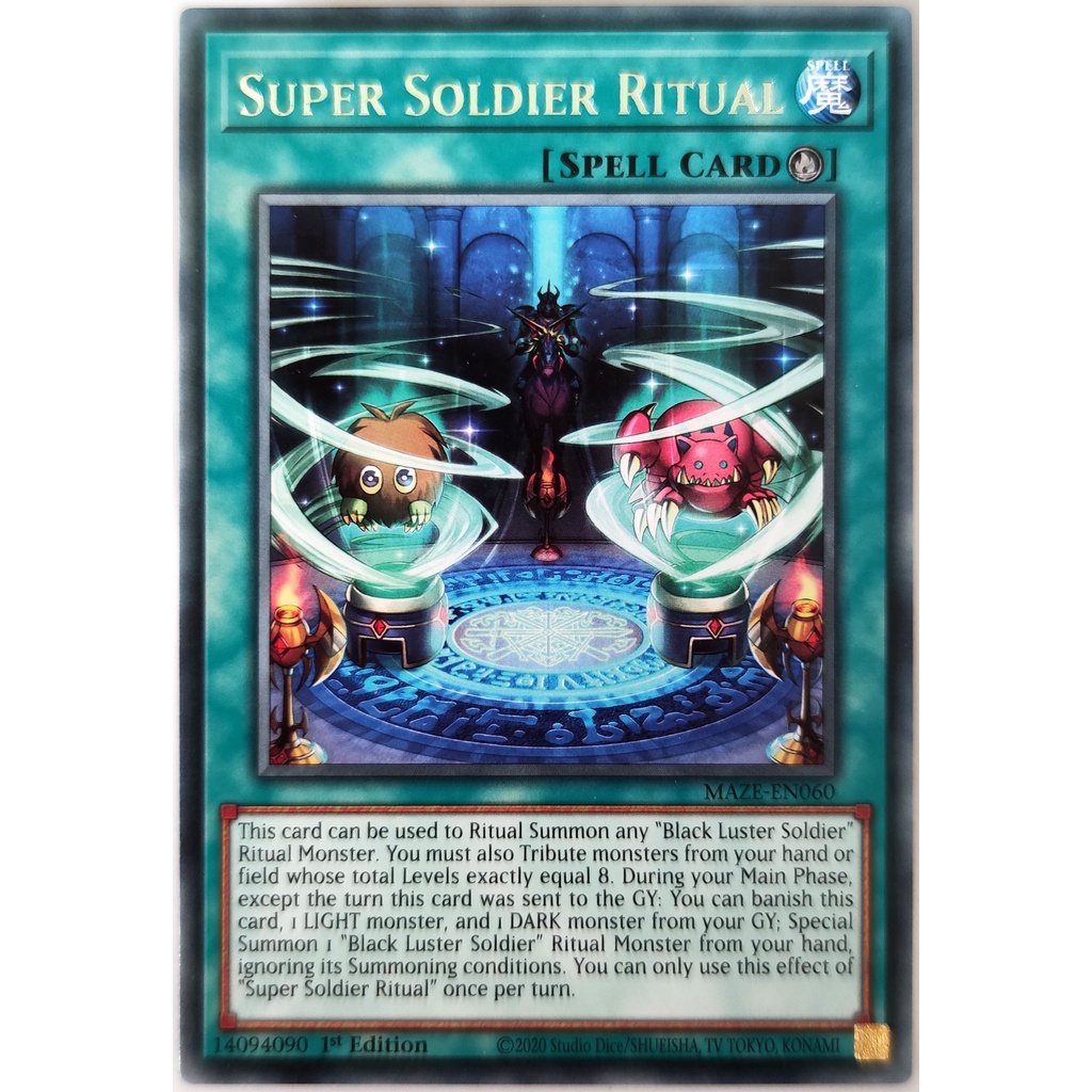 [Thẻ Yugioh] Super Soldier Ritual |EN| Rare