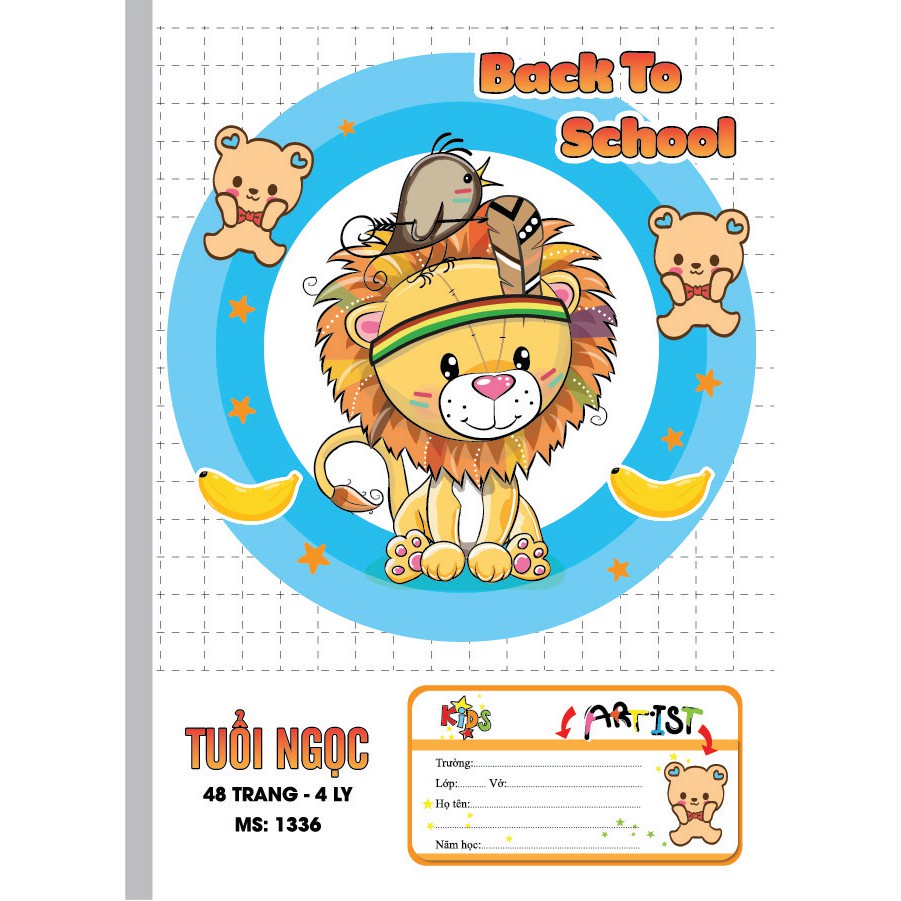 vở Ô LY TUỔI NGỌC  48 - 80 trang 4ly