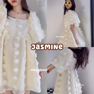 Váy Áo Babydoll Tay Bồng Jasmine - Titto Closet