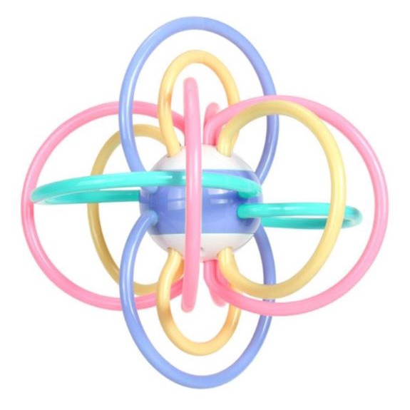 Bông hoa gặm nướu cầu vồng an toàn cho bé