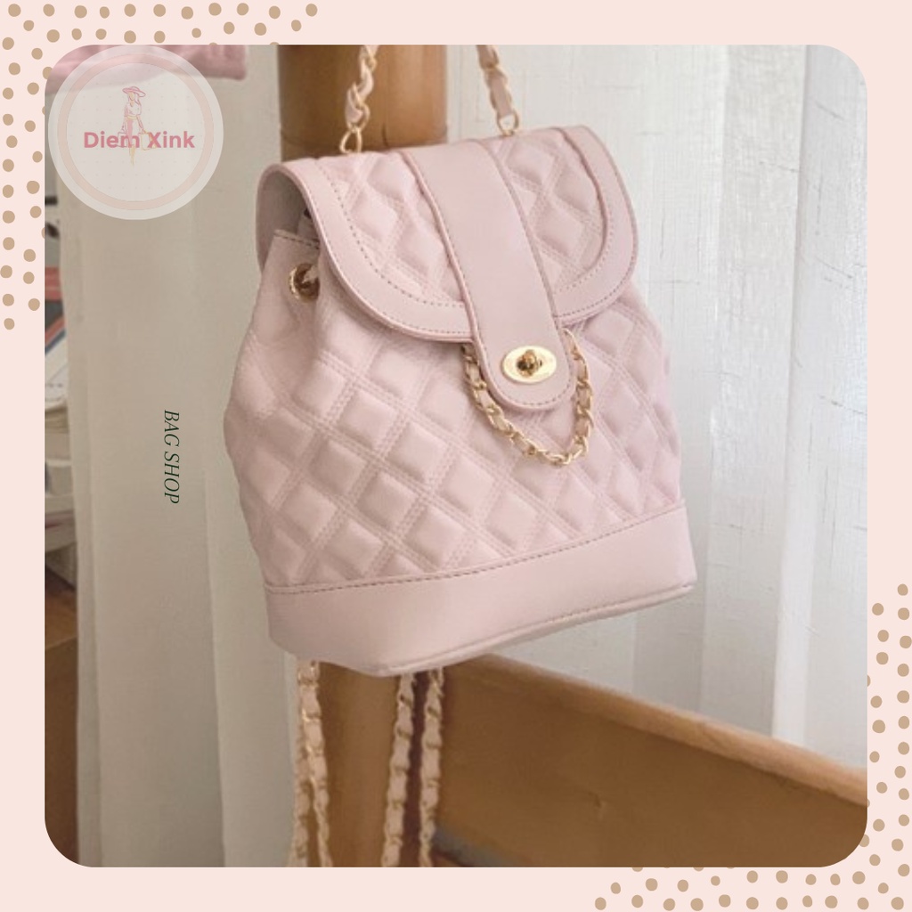 Balo Nữ Đẹp Phong Cách Thời Trang Ulzzang Hàn Quốc Cao Cấp, Balo Dây Rút Hot Trent Đi Học Đi Chơi Dành Cho Nữ Cá Tính