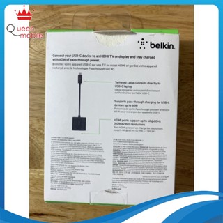 Hub chuyển belkin usb-c to hdmi + charge adapter